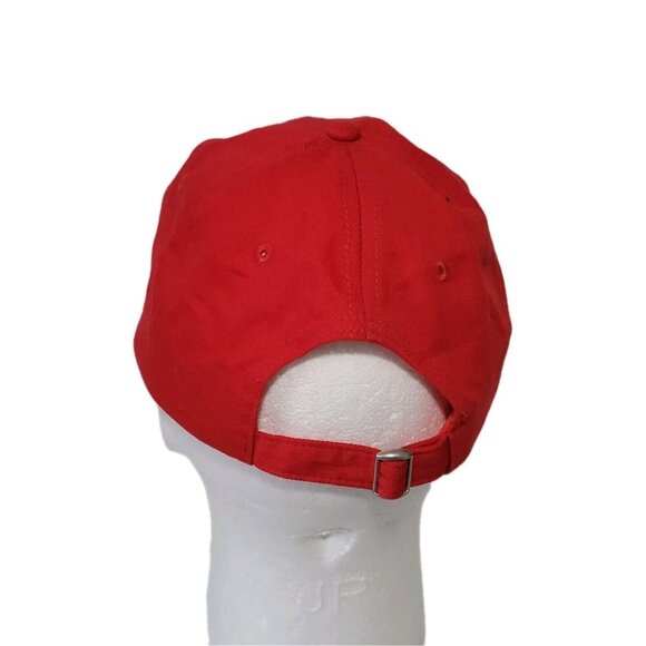 Disney Mickey Mouse Baseball Hat Cap Embroidered Strap Back Red Adjustable - Picture 2 of 3